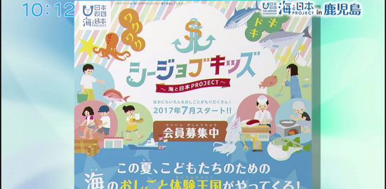 シージョブキッズに参加して鹿児島の海のお仕事体験!